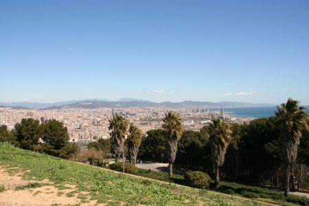 Uitzicht over Barcelona en de Costa&#039;s